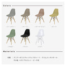 リンブス ダイニングチェア イームズチェア カラー クリア 透明 4脚セット チェア 椅子 イス ダイニング