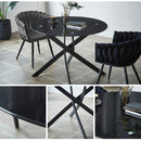 ダイニングテーブル 単品 円形ガラス 110丸 テーブル 北欧ガラステーブル 幅110cm カフェ風 デザイナーズ風 コンパクト 可愛い ラウンド Lucas リュカ