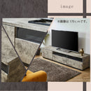 KaguBuy テレビ台 テレビボード ローボード 完成品 幅200 TVボード 石目調 ストーン調 セラミック調 リビングボード AVボード テレビラック ルセー アウトレット【大型商品】