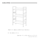 KaguBuy ノバック ラック 幅60 3段 木製 棚 シェルフ 収納 収納棚 収納ラック おしゃれ 西海岸 ヴィンテージ