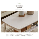 KaguBuy ルッコ テーブル 幅85 センターテーブル ローテーブル 折りたたみ 棚付 収納 折りたたみ 一人暮らし 新生活