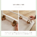 KaguBuy ルッコ テーブル 幅85 センターテーブル ローテーブル 折りたたみ 棚付 収納 折りたたみ 一人暮らし 新生活