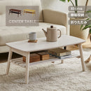 KaguBuy ルッコ テーブル 幅85 センターテーブル ローテーブル 折りたたみ 棚付 収納 折りたたみ 一人暮らし 新生活