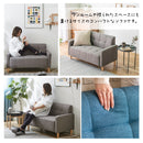 KaguBuy パソ ソファー 2人掛け 一人用 コンパクト ソファ 北欧 新生活 二人掛け 2P ファブリック 布張り 二人掛け おしゃれ コンパクトソファ 2人掛けソファ