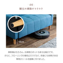 KaguBuy パソ ソファー 2人掛け 一人用 コンパクト ソファ 北欧 新生活 二人掛け 2P ファブリック 布張り 二人掛け おしゃれ コンパクトソファ 2人掛けソファ