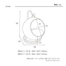 ペット ハンギング チェアー チェア ペットグッズ ラタン ポリエステル スチール 耐荷重15kg 猫 犬 シンプル クッション付き コンパクト 頑丈