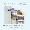 KaguBuy モープ ランドセルラック ハンガーラック 幅100 収納 大容量 服 木製 白 子ども キッズ家具 引出し キャスター付き サイドフック 北欧 おしゃれ 高級感 化粧板 勉強 子供 こども かわいい キッズ ランドセル 韓国風 シンプル ホワイト 女子