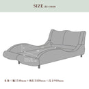 KaguBuy ポート 組立設置込 ベッド ダブルベッド フレームのみ ベット ダブルベッド ダブルベット 脚付き おしゃれ 合成皮革 PVC レザー調 かっこいい【大型商品】