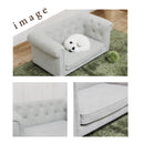 ペットソファ ペットグッズ ファブリック ソファー 猫 犬 子供用 引っかき傷に強い 特殊生地 姫系 安全設計 撥水 はっ水 傷に強い エレガント 高級感 ガーリー アイボリー ルゼ