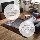 【在庫限り】KaguBuy ラグ 80サイズ こたつ マット ラグマット 四角 190×190 コタツ 幅190 奥行190 コンパクト テーブル ブラウン ポリエステル 3サイズ