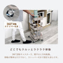 キッチンワゴン キャスター付 ストッパー付 3段 2段 スチール 耐荷重60kg 高さ90 収納 隙間収納 簡単組立 取っ手付き くすみカラー ラック キッチン インテリア 北欧 おしゃれ 子供用品 おもちゃ収納 キッズ 机 一人暮らし シンプル 室内 ガーデニング