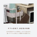 キッチンワゴン キャスター付 ストッパー付 3段 2段 スチール 耐荷重60kg 高さ90 収納 隙間収納 簡単組立 取っ手付き くすみカラー ラック キッチン インテリア 北欧 おしゃれ 子供用品 おもちゃ収納 キッズ 机 一人暮らし シンプル 室内 ガーデニング