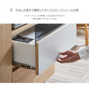 KaguBuy ルノー チェスト リビングチェスト AVチェスト 幅120 半完成品 北欧 モダン おしゃれ スチール脚