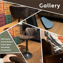 昇降式バーチェア バーチェア 昇降式 背もたれ付き カウンターチェア 椅子 チェア イス チェアー バーチェアー ロベルト Roberto 家具buy