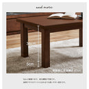 【ブラックフライデー10％OFF】90cm こたつ テーブル セット リバーシブル おしゃれ 布団 日本製ヒーター 北欧 コタツ こたつ布団 天然木 KaguBuy スフレ【在庫限り】