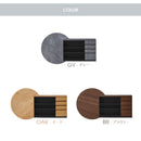 KaguBuy ロール キャビネット 幅120 収納家具 北欧 モダン 取っ手なし 上品 頑丈 箱組 木目 ツートーンカラー 国産