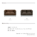 KaguBuy ジルク 2人掛けソファ ソファー 2人掛け ファブリック ヴィンテージ モダン ソファ sofa  布地 肘あり 三人掛け 肘あり 2P 2Pソファ 2Pソファー  一人暮らし ワンルーム 完成品