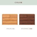 アルダー材国産幅100cm3段チェスト＜アリセア＞チェスト 幅100cm 3段 ナチュラル 国産品 完成品 おしゃれ ローチェスト ロータイプ 収納チェスト 衣類収納 整理タンス レール付 木製 大容量 大川家具 自然塗装