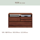 テレビ台 ハイタイプ ベッドサイド おしゃれ 105cm 2段 完成品 日本製 テレビボード 収納 TV台 TVボード 木製 アルダー オイルフィニッシュ ナチュラル ブラウン 国産 Alicea アリセア