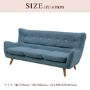 ソファ ソファー 3人掛けソファー 3人用ソファー 三人掛けソファー 三人用ソファー 完成品 ファブリック 布地 ホワイト 白 オレンジ ピンク ブラック 黒 ブラウン ブルー 青 レッド 赤 グレー グリーン 緑  カトレア【大型商品】