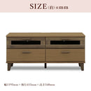 KaguBuy クロップ テレビ台 幅120cm 完成品 木製 テレビボード テレビラック TVラック TVボード おしゃれ シンプル アウトレット