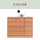 KaguBuy ネーヴェ チェスト 桐チェスト ローチェスト 完成品 桐箪笥 桐タンス おしゃれ 整理タンス 幅120 4段 国産 日本製 木製 引き出し レール付き リビング 寝室 収納 大川家具 大容量