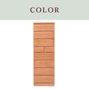 KaguBuy ネーヴェ タワーチェスト ハイチェスト 完成品 幅60cm 高さ180cm 木製 桐無垢 洋服収納 整理ダンス  整理タンス国産 日本製 木製 引き出し レール付き 寝室 収納 大川家具【大型商品】