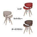 ピトー ダイニングチェア 背もたれ付き イームズチェア おしゃれ カフェ風 チェア シェルチェア イームズチェア PU 木製