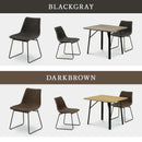 ジュード ダイニングセット ダイニング チェア テーブル セット 3点 2人 北欧 食卓 テーブル レトロ モダン アンティーク風 ヴィンテージ調【大型商品】