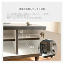 幅９０テレビボード〈ラハム〉 ロータイプ テレビ台 プリント化粧合板 ハイグロスシート タッピング 脚高100mm シンプル 安い オシャレ 丈夫 可愛い 計９色 90TVボード Lahamu【大型商品】