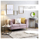 【在庫限り】KaguBuy ラフィネ ソファ ソファー 2人掛け 北欧 ゴールド脚 くすみ ガーリー かわいい エレガント ファブリック リビング 2.5人掛け アウトレット【大型商品】