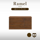 KaguBuy ラメル 幅120 国産 ローチェスト 3段 120cm 木製タンス 箪笥 整理たんす 完成品