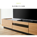 KaguBuy ロノス テレビ台 180cm 国産 テレビボード パソコン台 テレビラック 収納 収納棚 TV台 TVボード AVボード 日本製 テレワーク 在宅 完成品 新生活 大川家具