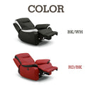 KaguBuy ビクター 電動リクライニングソファ 1人掛け 電動 ソファー ソファ フットレスト テーブル 無段階 リクライニング OKIN モーター 1人掛けソファ 1Pソファ【大型商品】