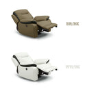 KaguBuy ビクター 電動リクライニングソファ 1人掛け 電動 ソファー ソファ フットレスト テーブル 無段階 リクライニング OKIN モーター 1人掛けソファ 1Pソファ【大型商品】