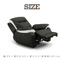 KaguBuy ビクター 電動リクライニングソファ 1人掛け 電動 ソファー ソファ フットレスト テーブル 無段階 リクライニング OKIN モーター 1人掛けソファ 1Pソファ【大型商品】